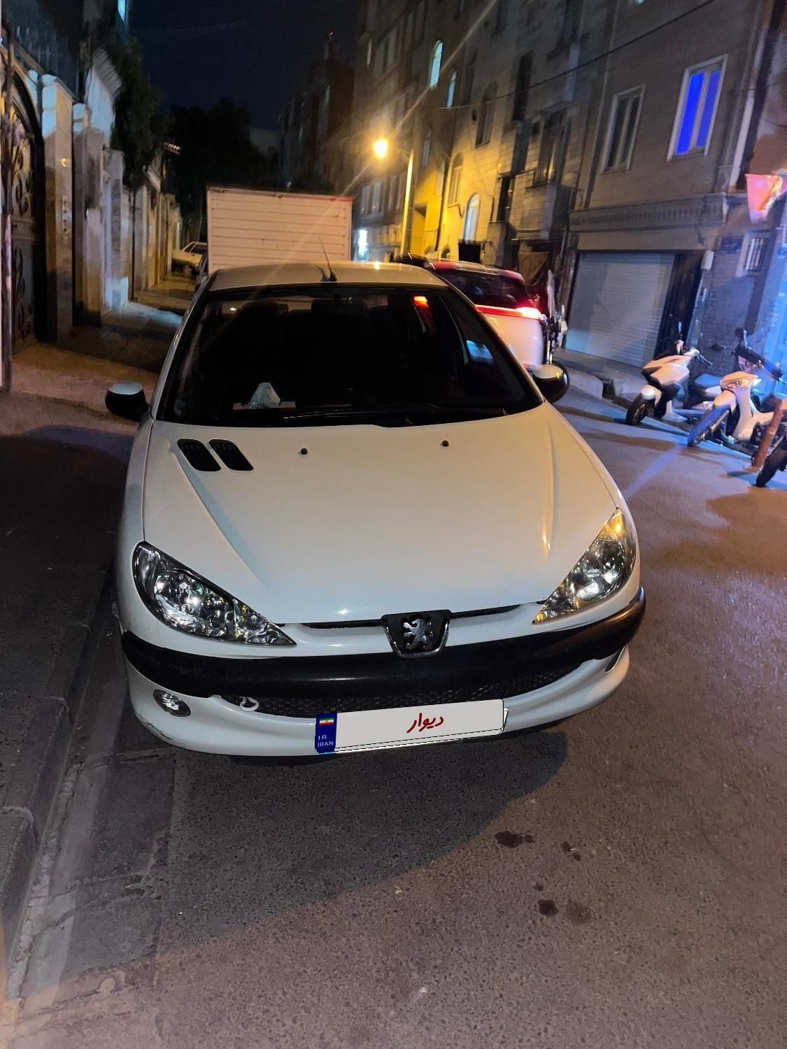 پژو ۲۰۶ صندوق دار v8 - 1387