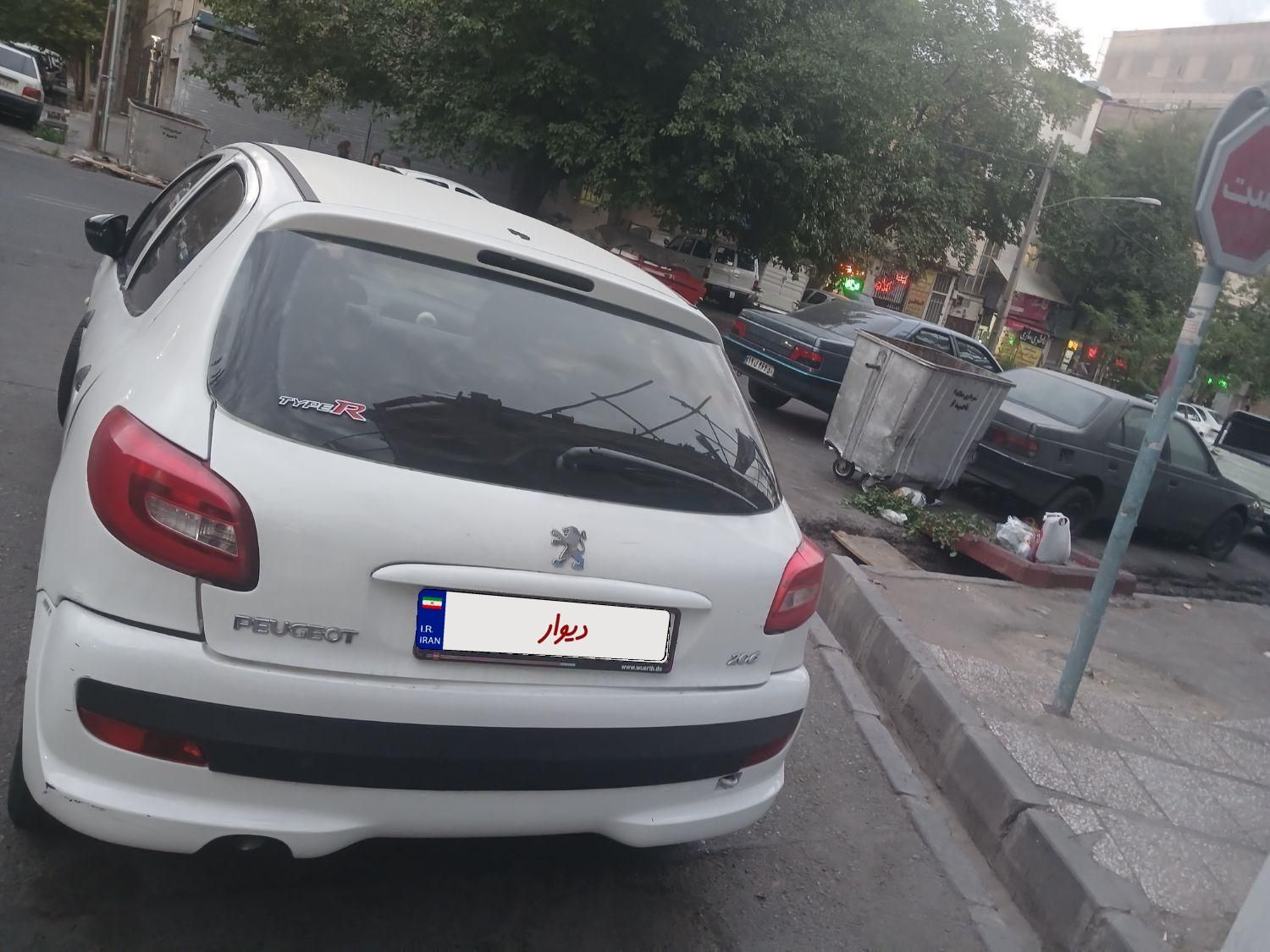 پژو 206 تیپ 2 - 1388