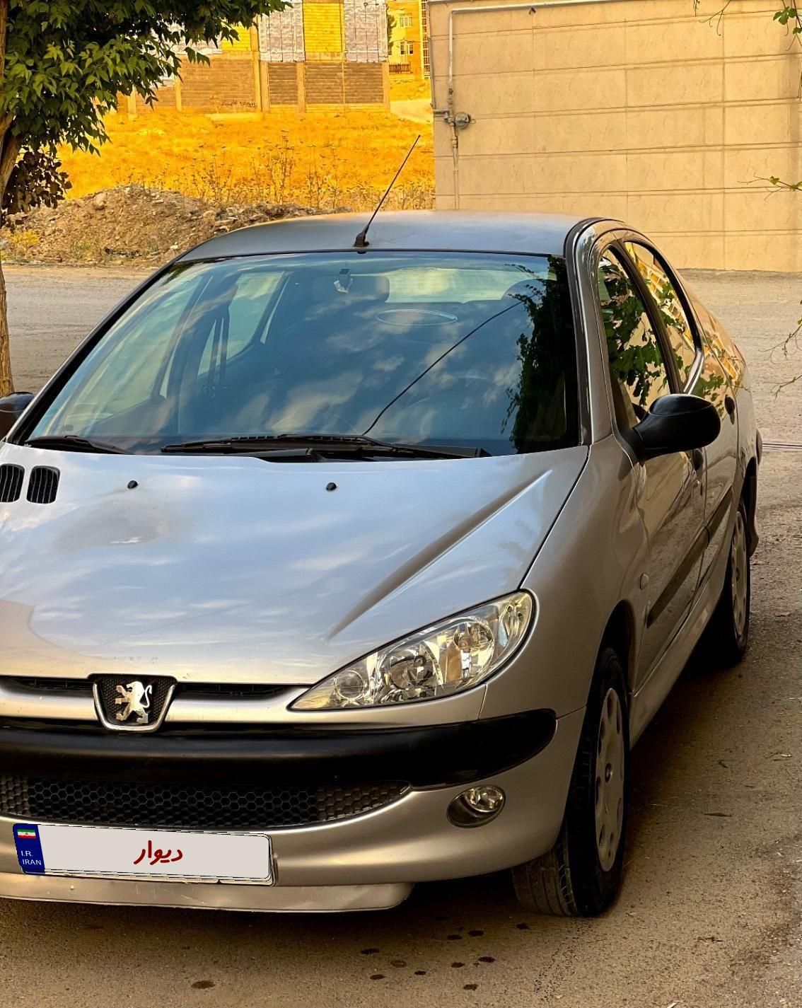 پژو ۲۰۶ صندوق دار v8 - 1388