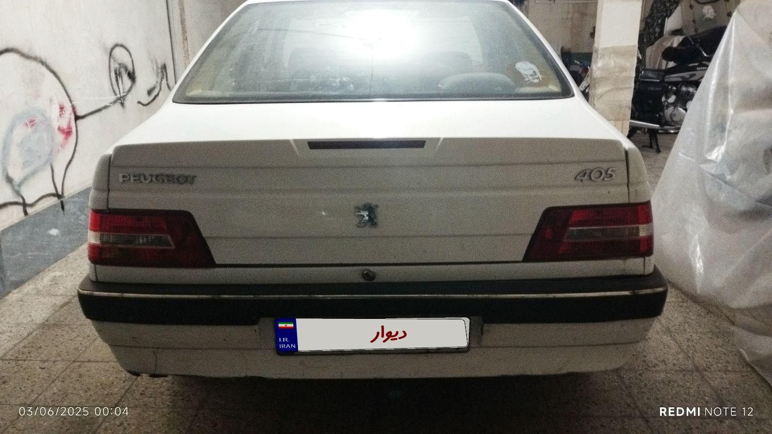 پژو 405 SLX بنزینی TU5 - 1391