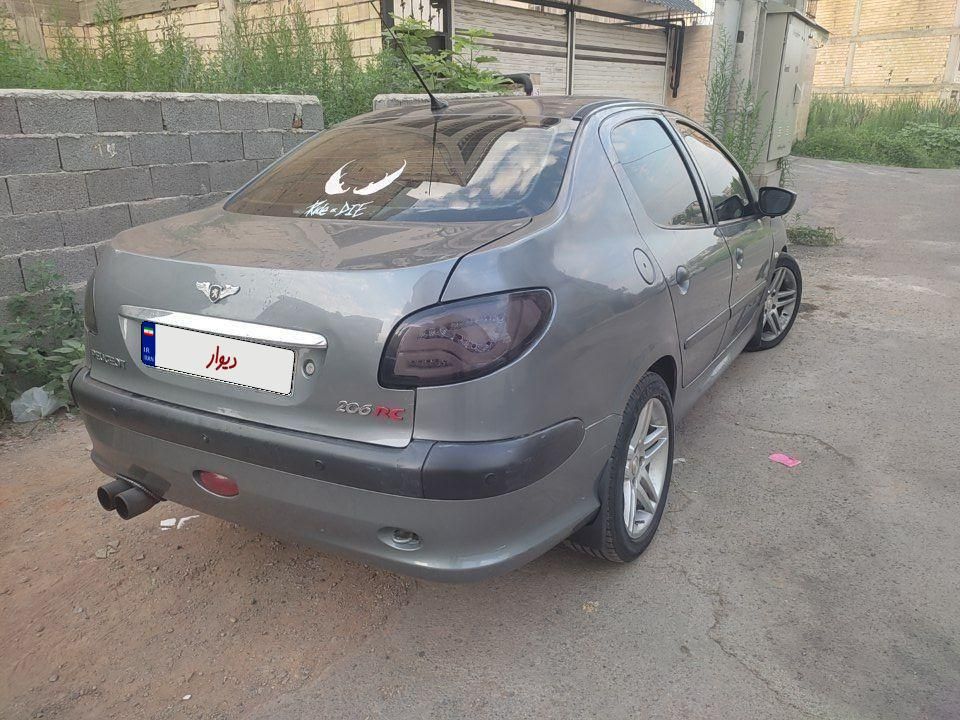 پژو ۲۰۶ صندوق دار v1 - 1386