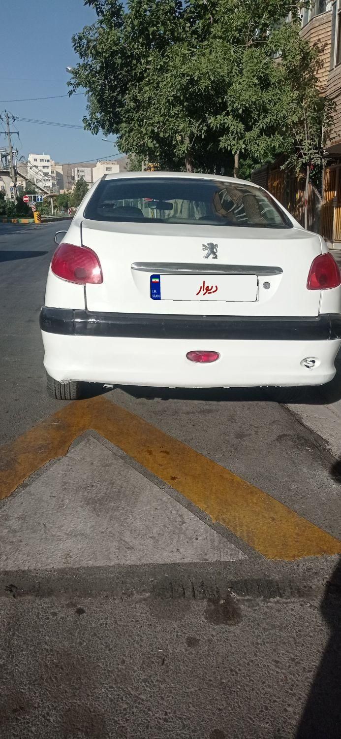 پژو ۲۰۶ صندوق دار v20 - 1390