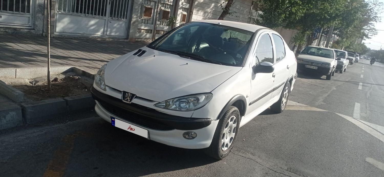 پژو ۲۰۶ صندوق دار v20 - 1390