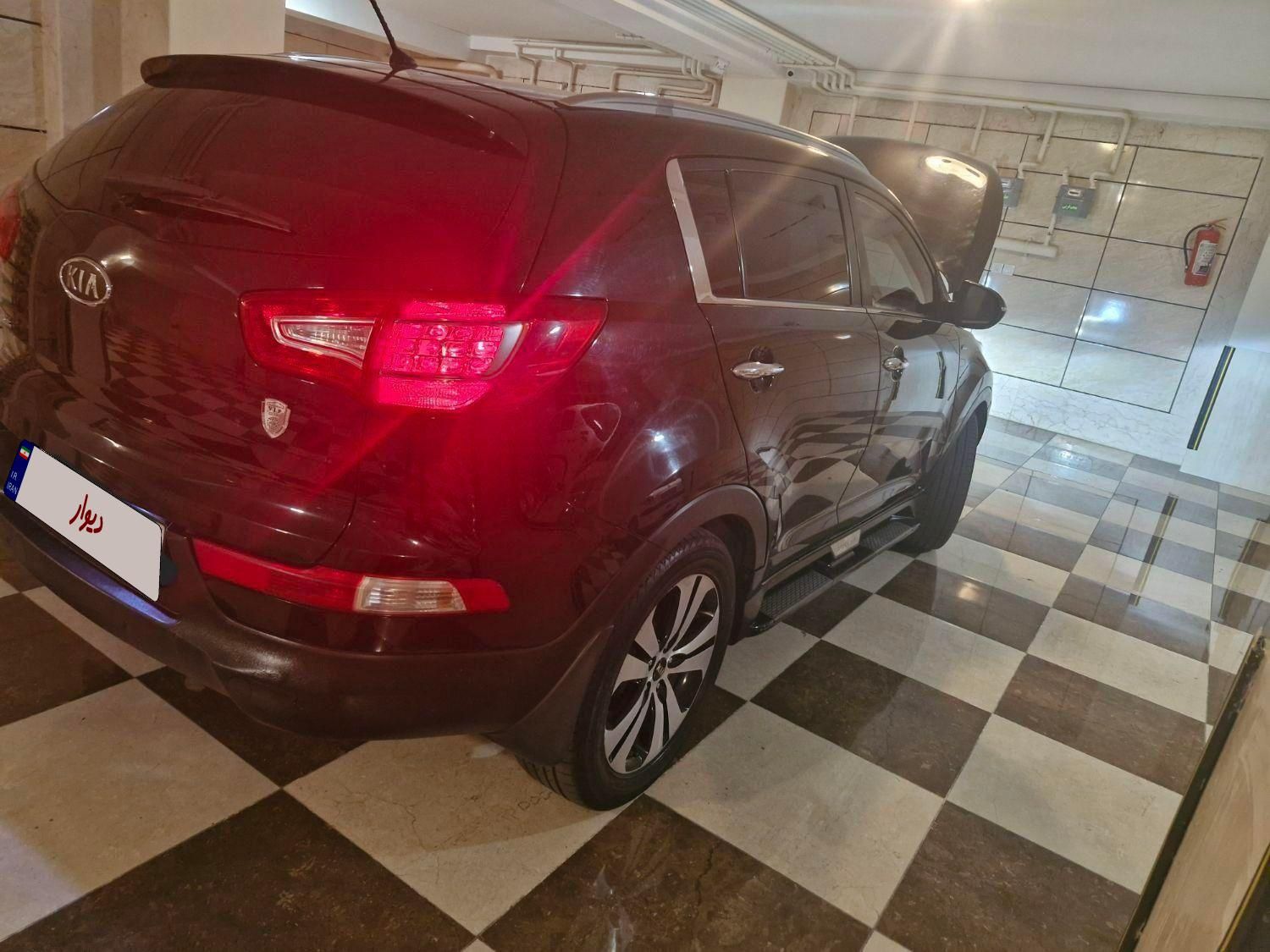 کیا اسپورتیج 4 سیلندر فول 2400cc - 2011