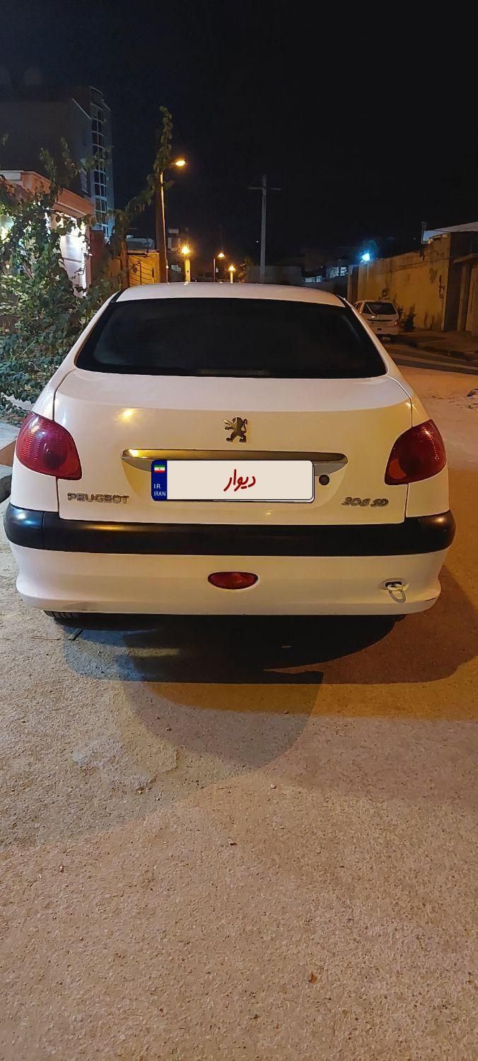 پژو ۲۰۶ صندوق دار v8 - 1396