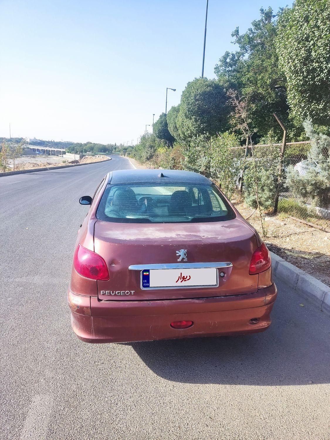 پژو ۲۰۶ صندوق دار v20 - 1389