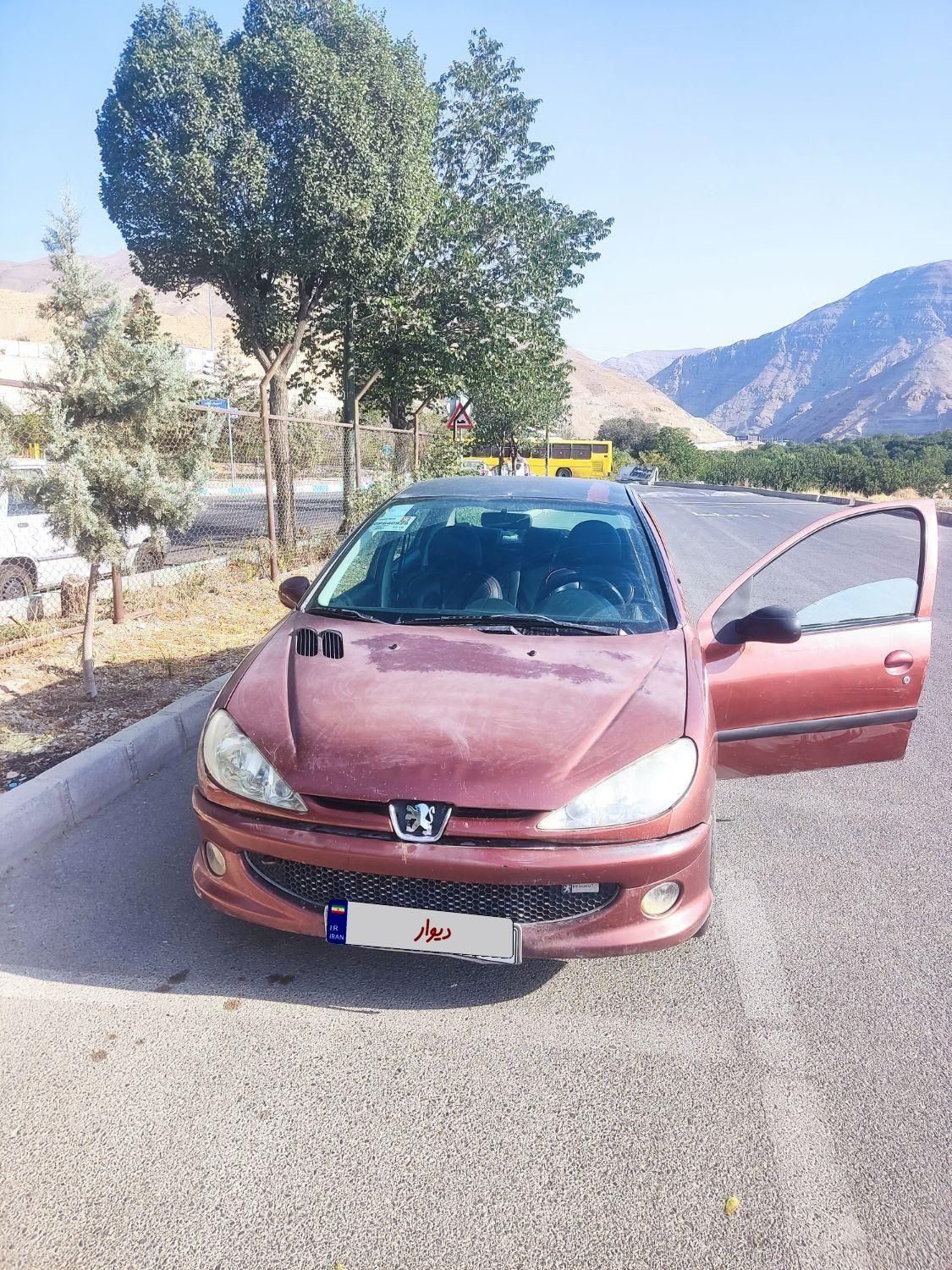 پژو ۲۰۶ صندوق دار v20 - 1389