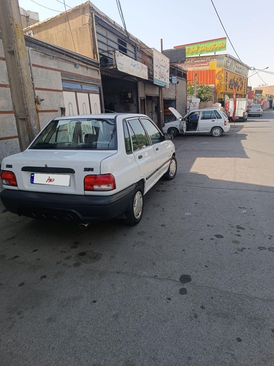 پراید صبا بنزینی - 1386