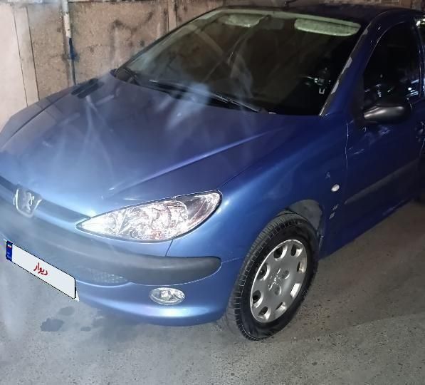 پژو ۲۰۶ صندوق دار v8 - 1396