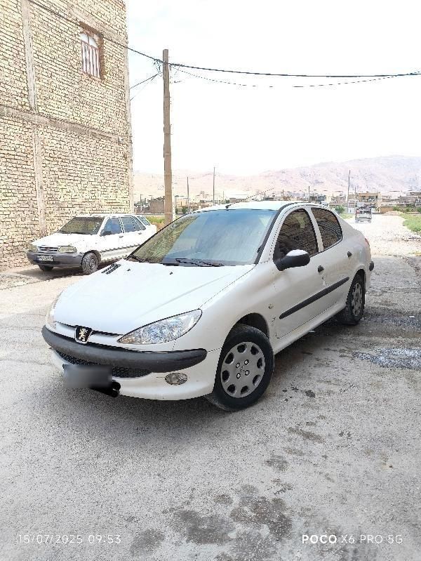 پژو ۲۰۶ صندوق دار v8 - 1397