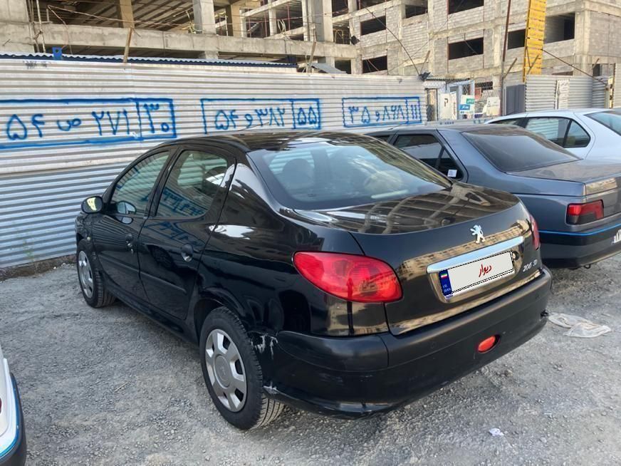 پژو ۲۰۶ صندوق دار v8 - 1395
