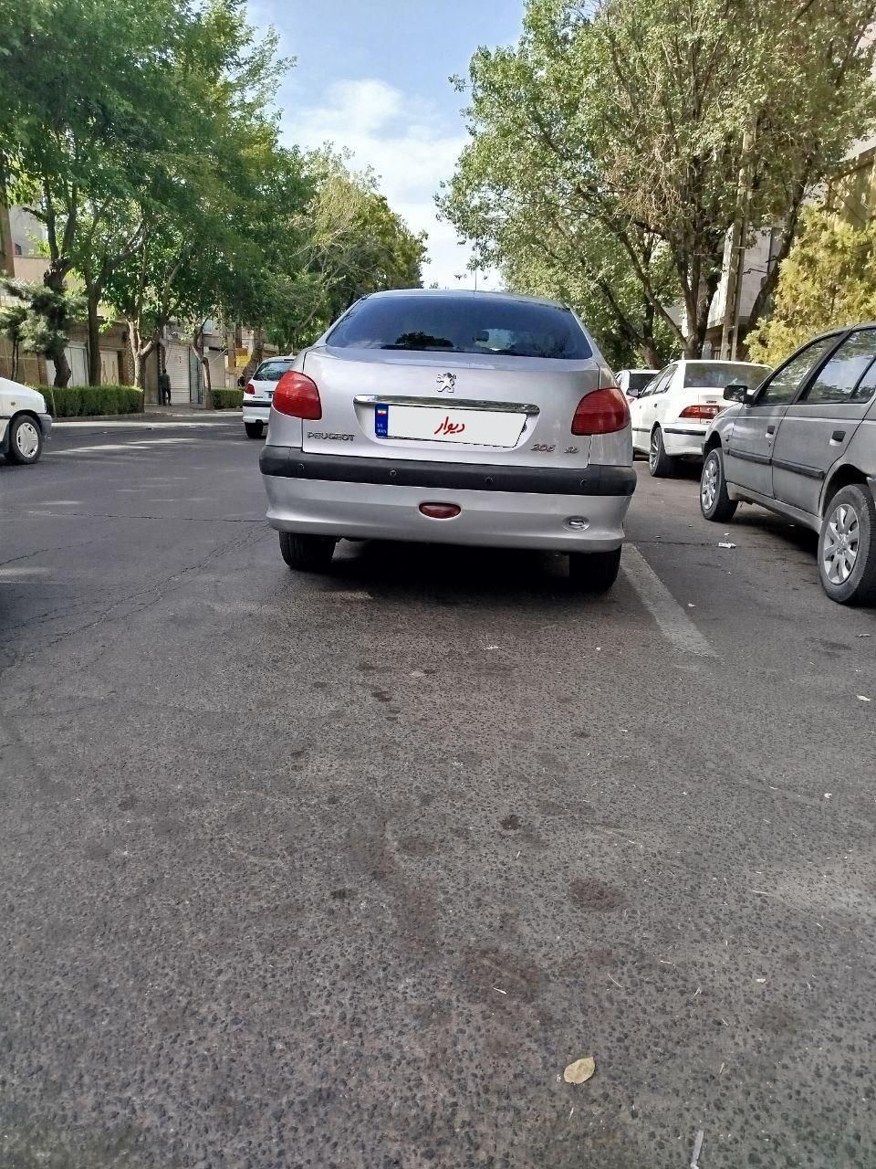 پژو ۲۰۶ صندوق دار v2 - 1388