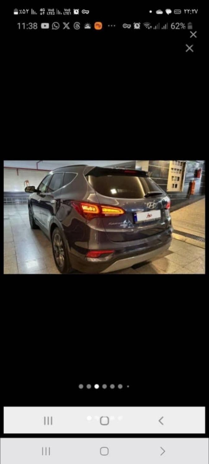 هیوندای سانتافه جی‌ال‌اس ۲.۴ GDI دو دیفرانسیل - 2017