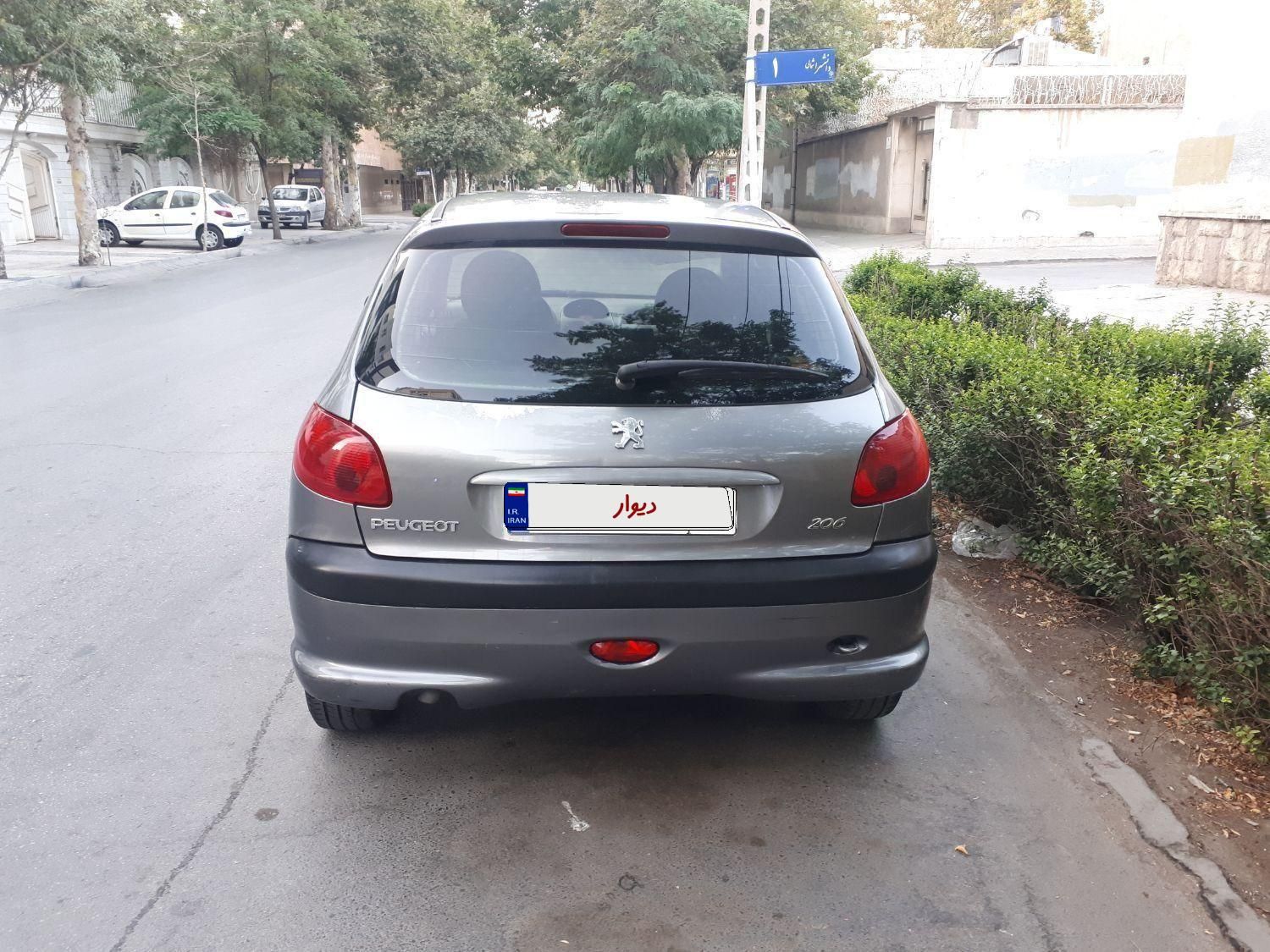 پژو 206 تیپ 2 - 1386