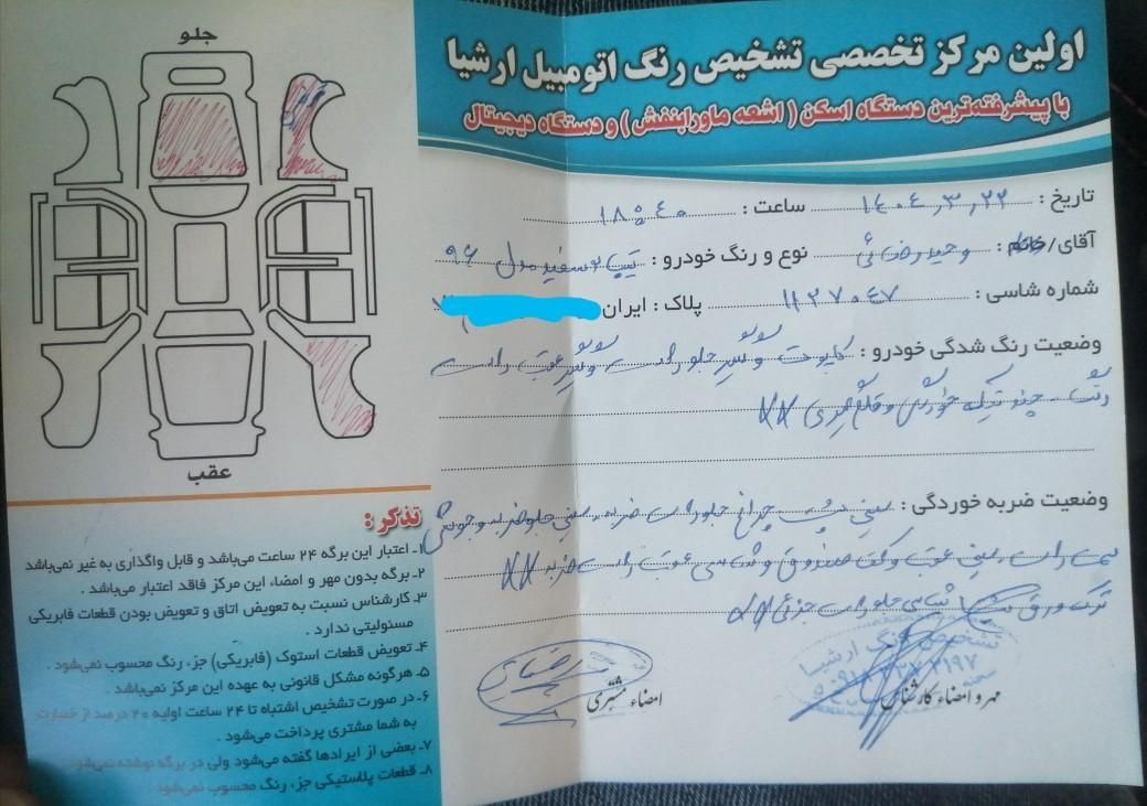 تیبا 2 EX رینگ آلومینیومی - 1396