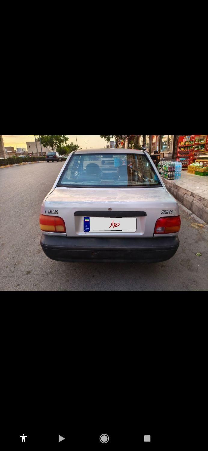 پراید صبا بنزینی - 1389