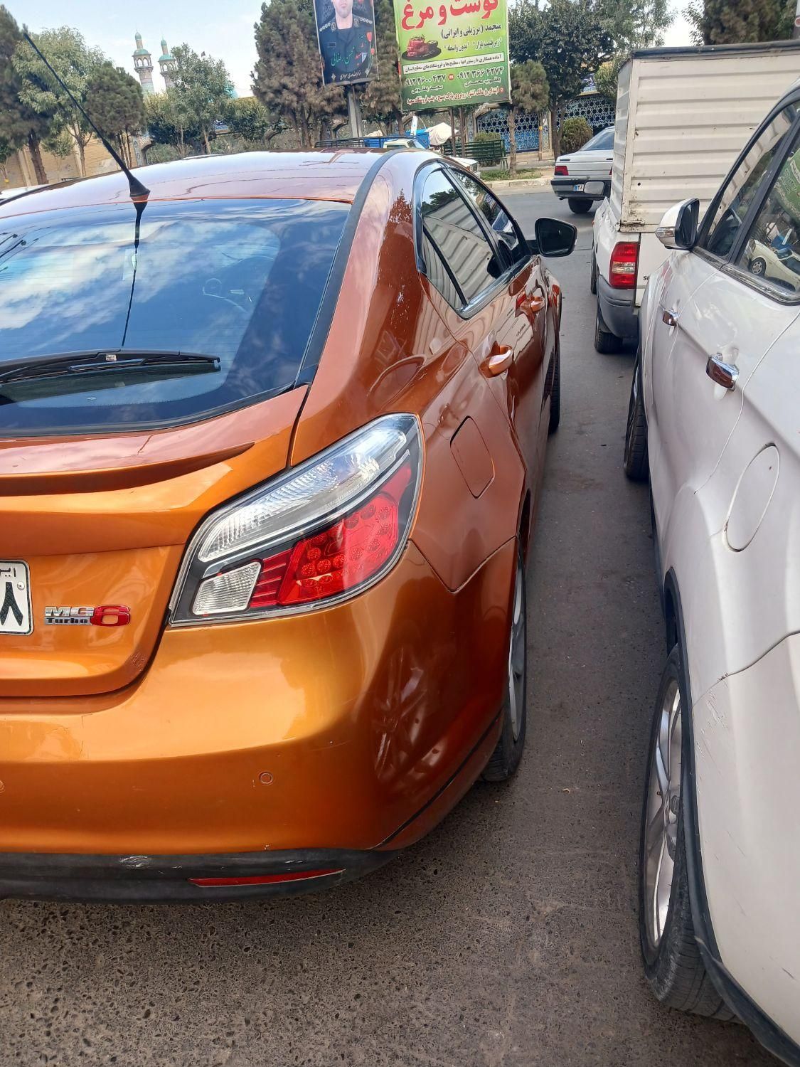 ام جی 6 لیفت بک GT فیس قدیم - 2012