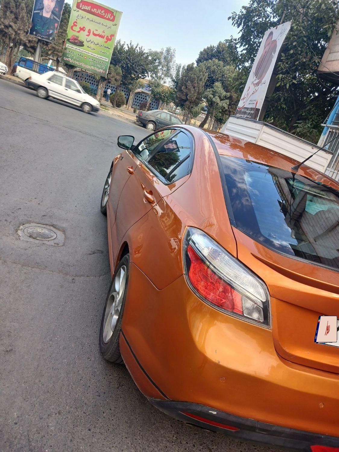 ام جی 6 لیفت بک GT فیس قدیم - 2012