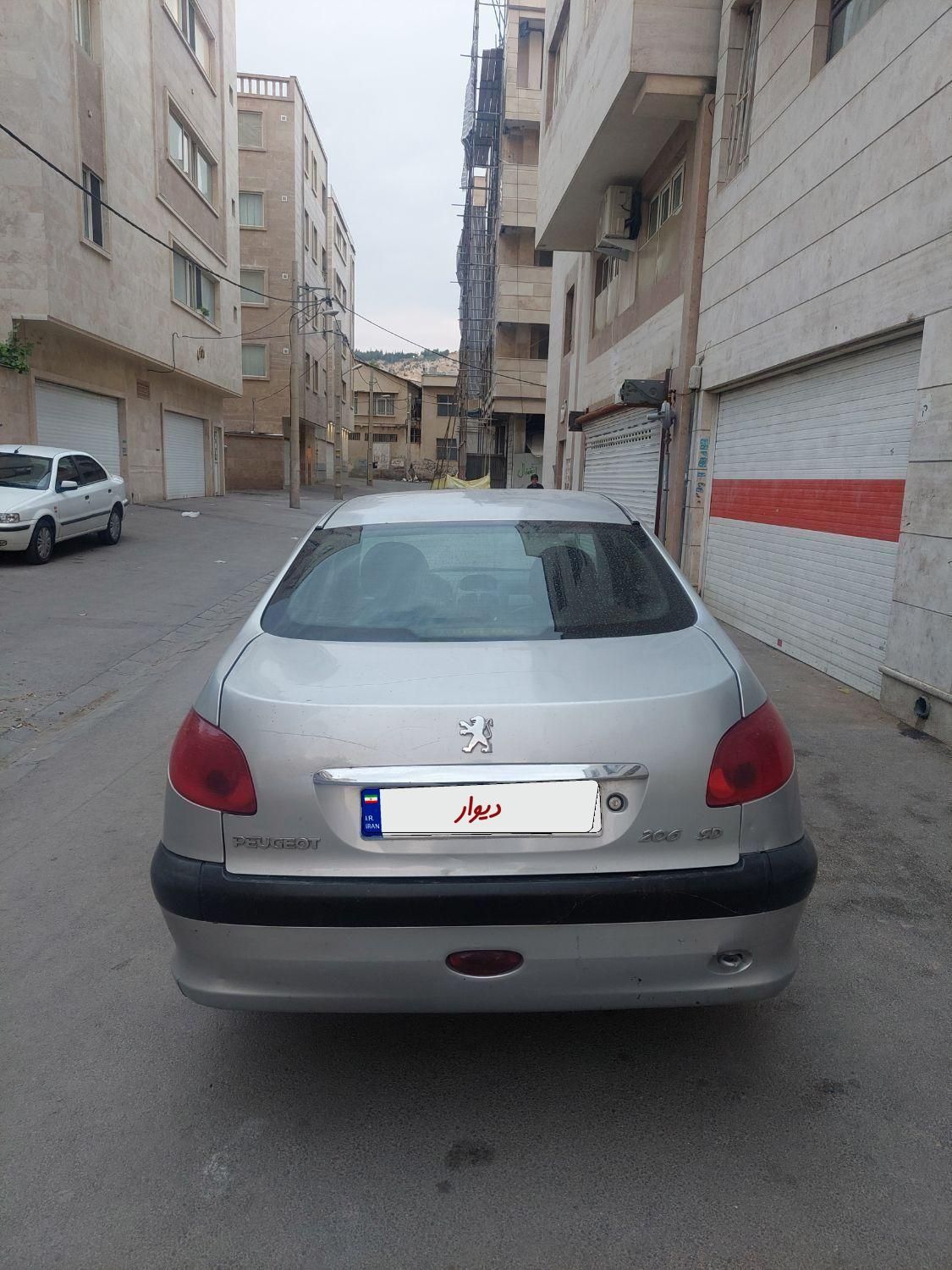 پژو ۲۰۶ صندوق دار v1 - 1388