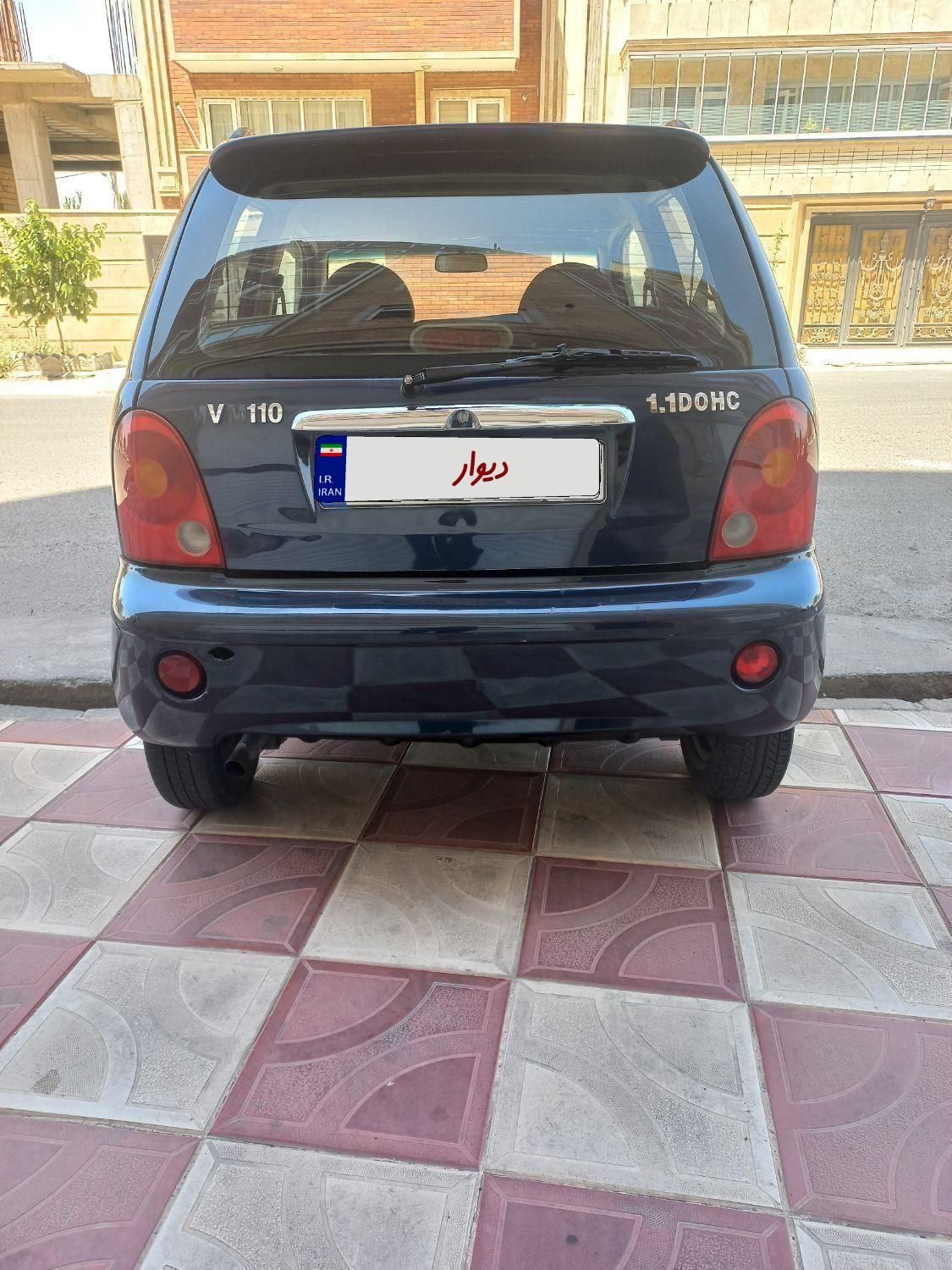 ام وی ام 110 چهار سیلندر دنده ای - 1390