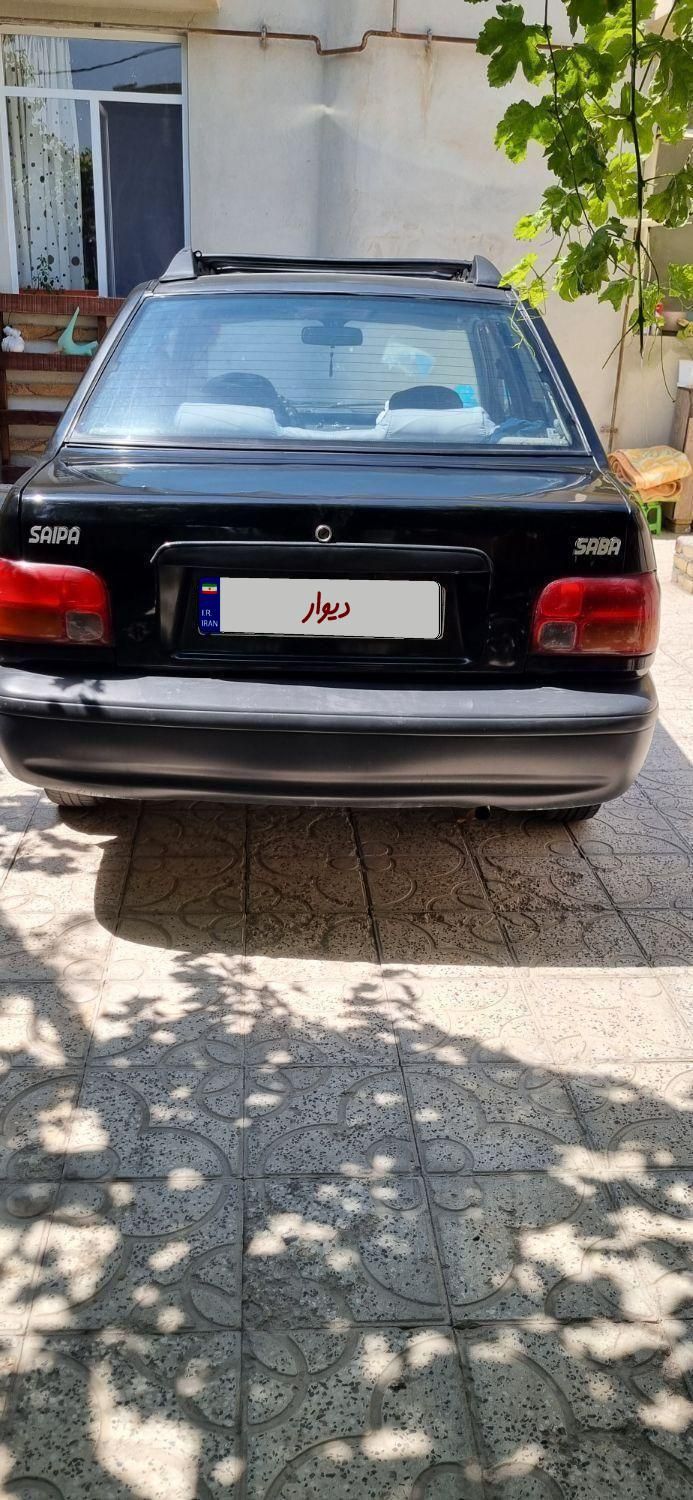 پراید صبا بنزینی - 1381