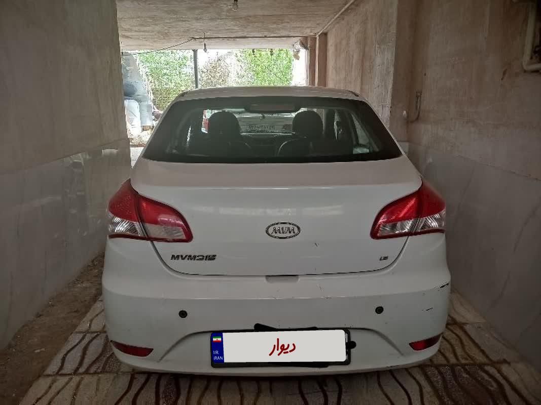 ام وی ام 315 صندوقدار اسپرت دنده‌ای - 1394