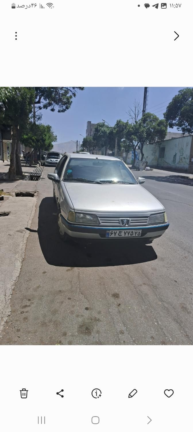 پژو 405 GLX - دوگانه سوز - 1385
