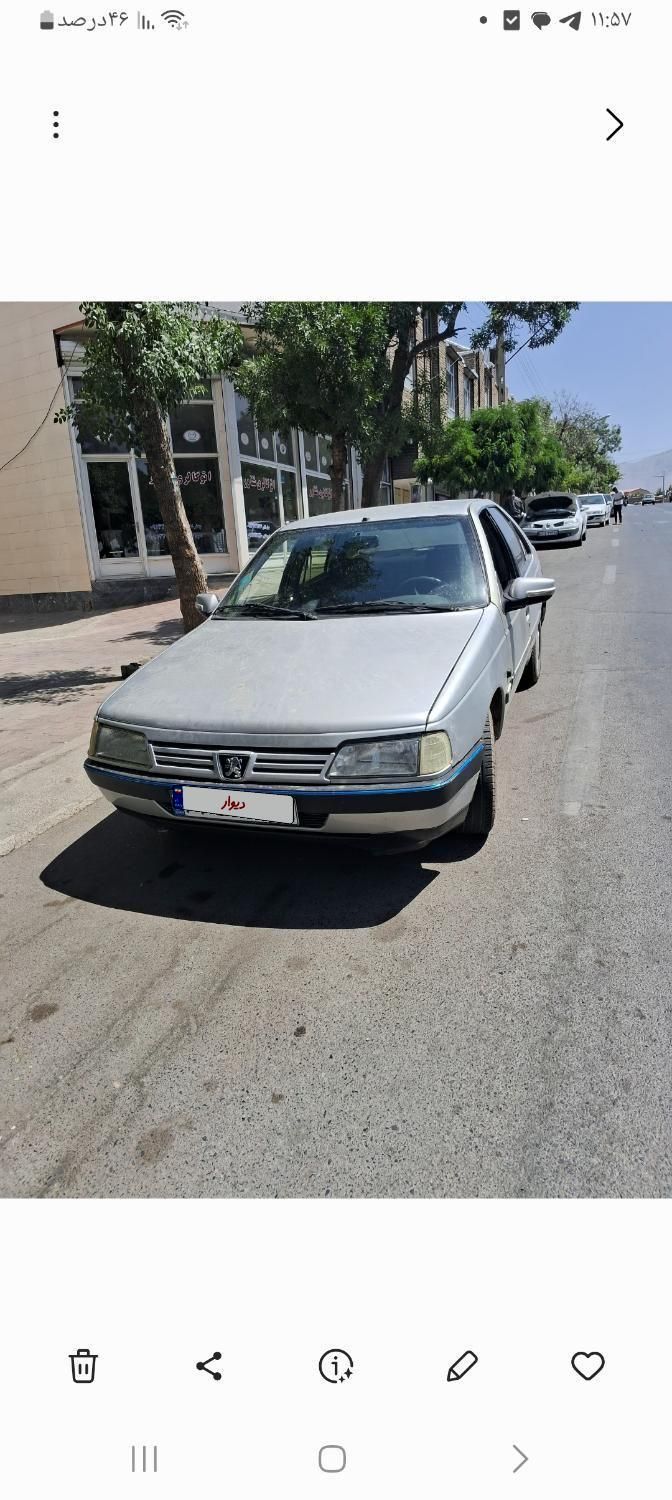 پژو 405 GLX - دوگانه سوز - 1385