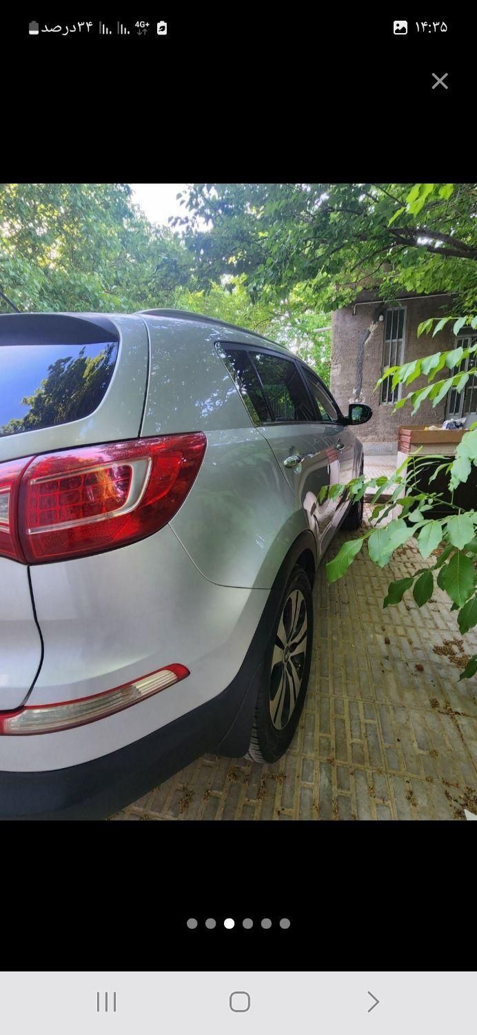 کیا اسپورتیج 4 سیلندر فول 2400cc - 2013