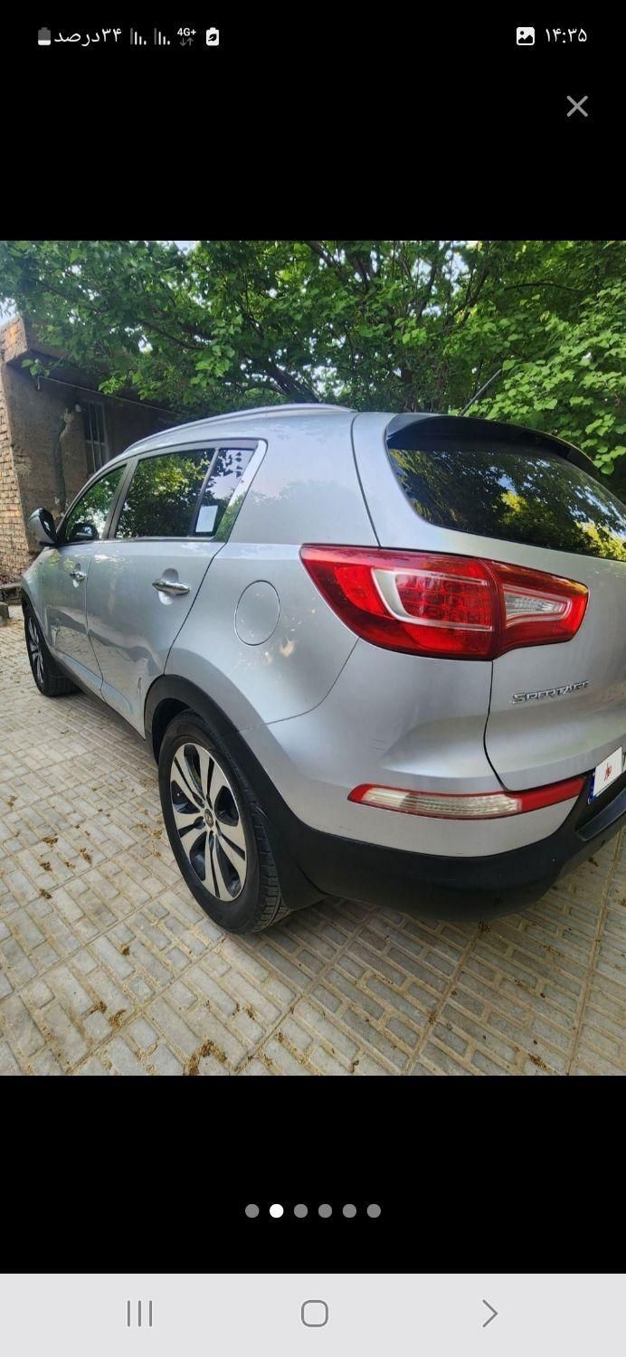 کیا اسپورتیج 4 سیلندر فول 2400cc - 2013