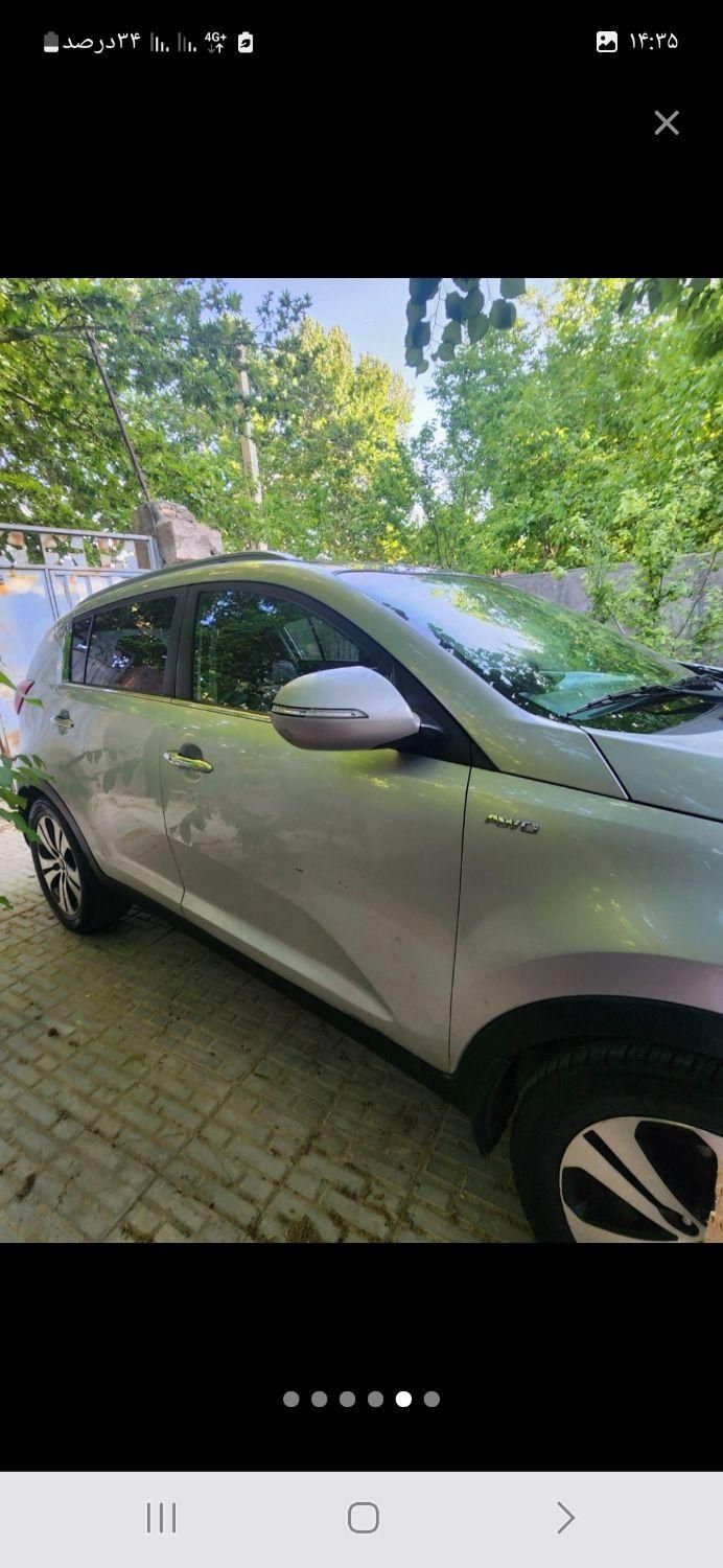 کیا اسپورتیج 4 سیلندر فول 2400cc - 2013