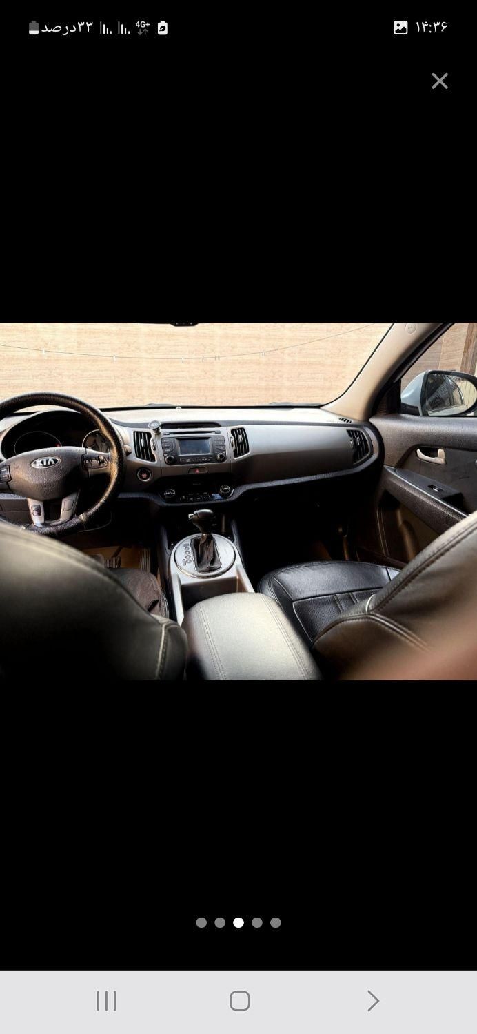کیا اسپورتیج 4 سیلندر فول 2400cc - 2013