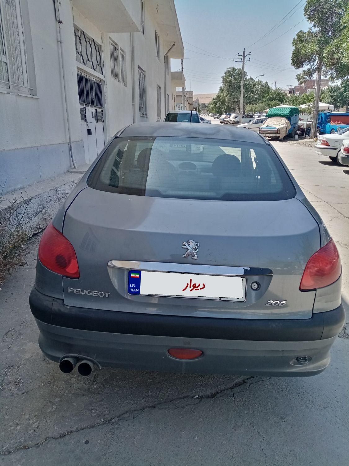 پژو ۲۰۶ صندوق دار v20 - 1387