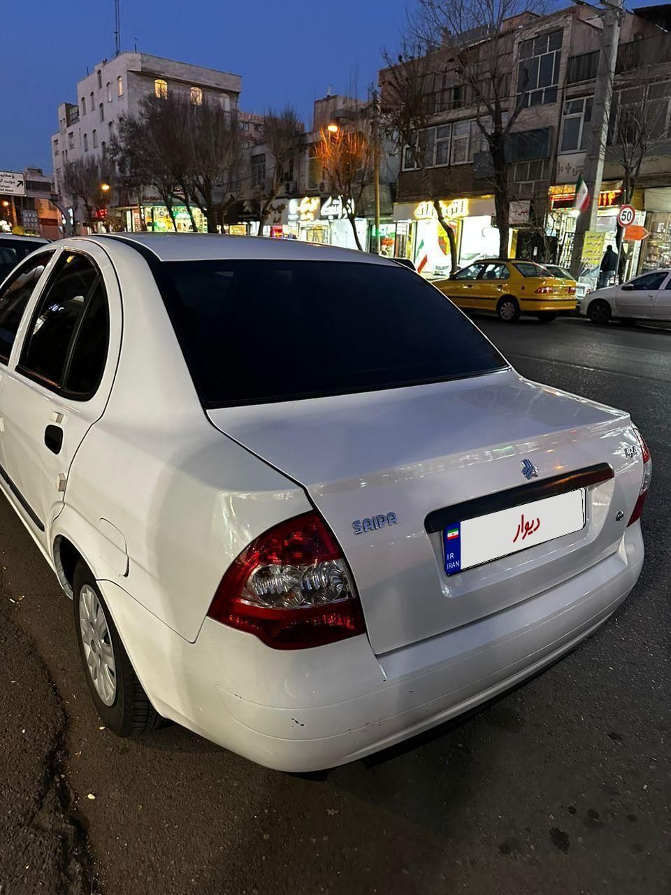 تیبا صندوق دار SX - 1396