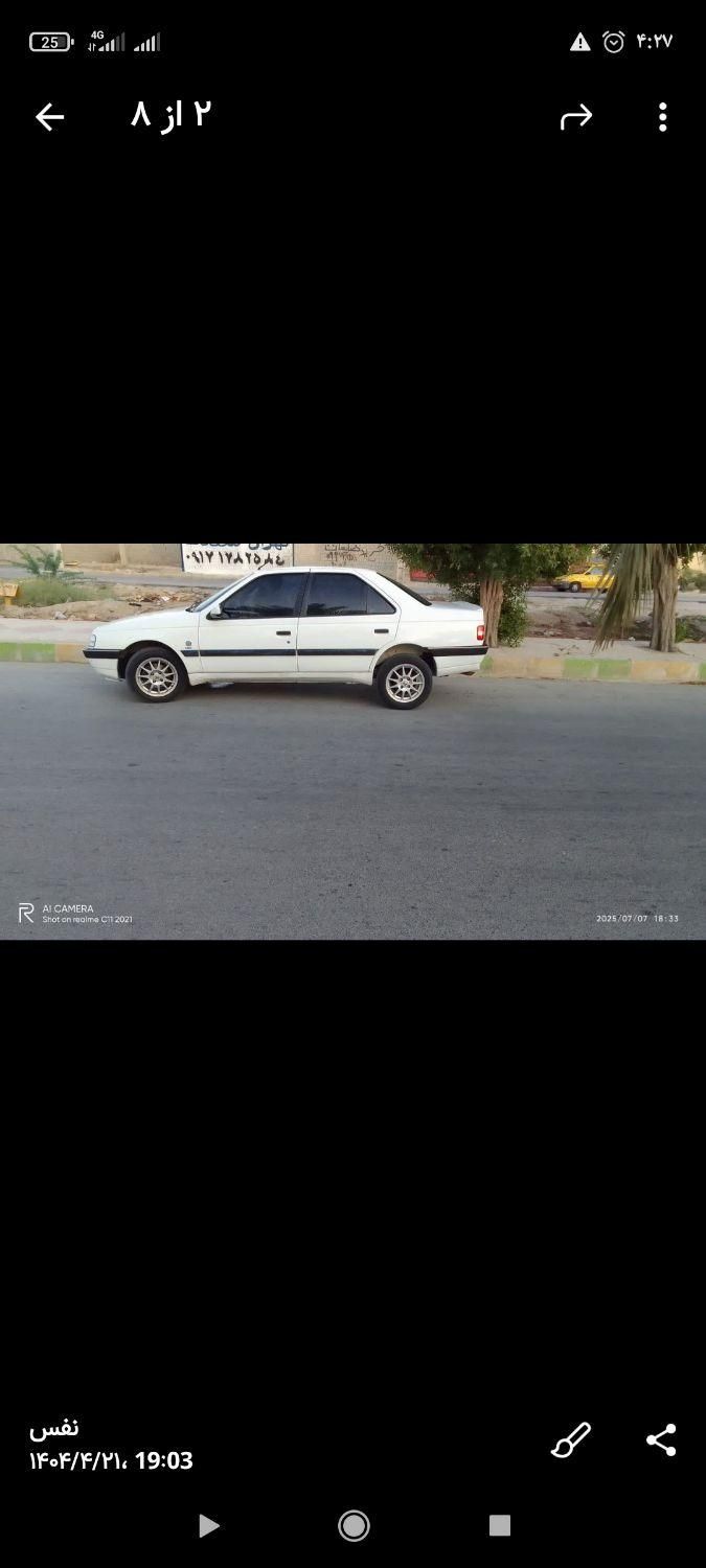 پژو 405 SLX بنزینی TU5 - 1394