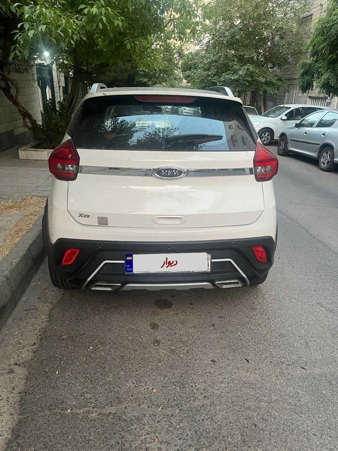 ام وی ام X22 دنده ای اسپرت اکسلنت - 1397