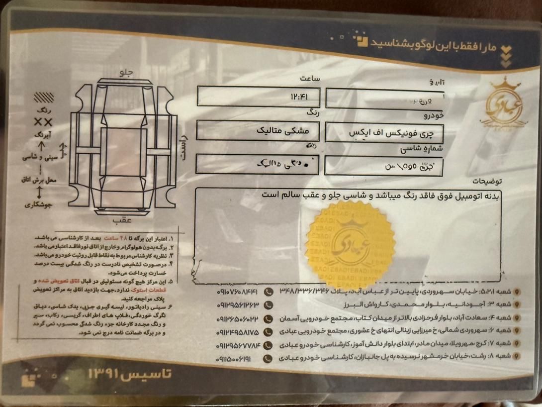 فونیکس FX پریمیوم FWD - 1402