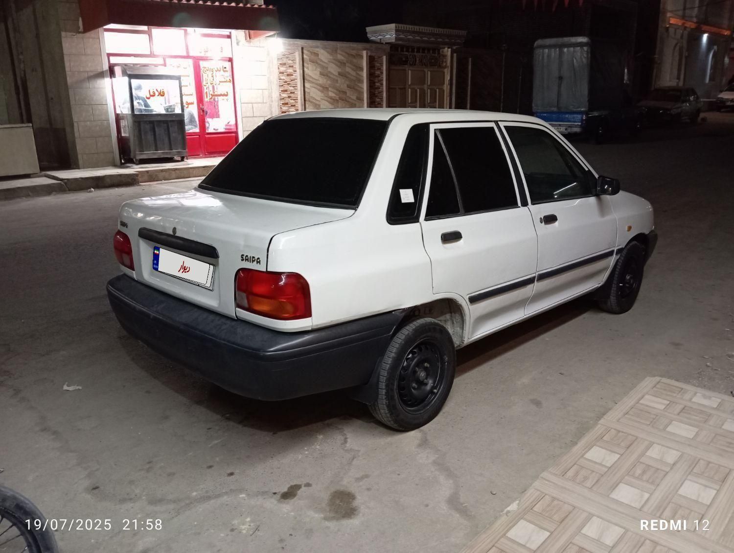 پراید صبا بنزینی - 1387