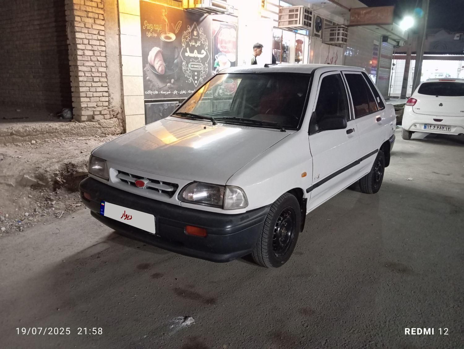 پراید صبا بنزینی - 1387