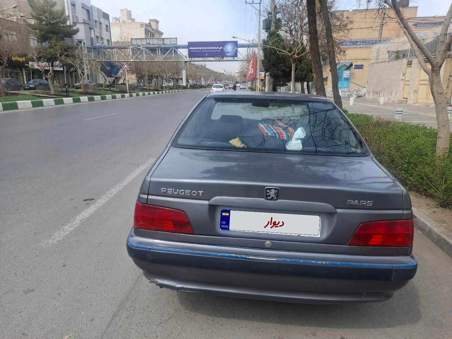 پژو پارس دوگانه سوز - 1386