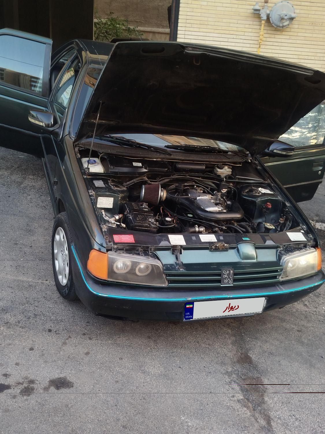 پژو آردی دوگانه سوز CNG - 1382
