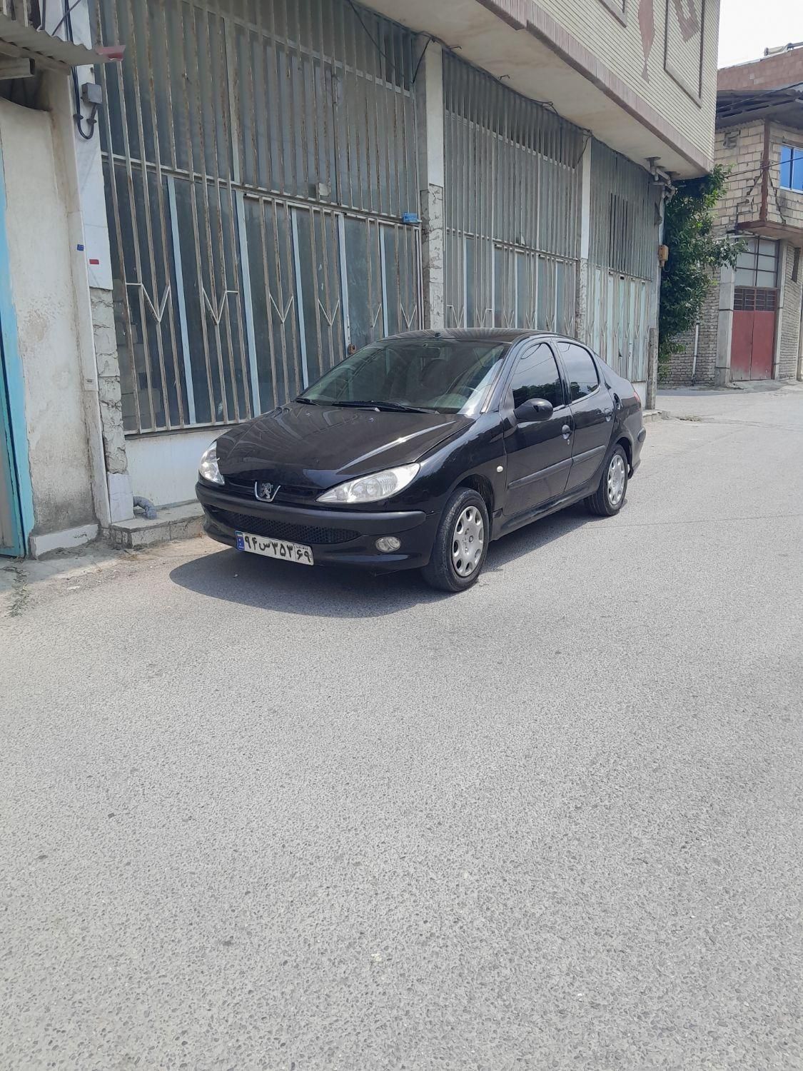 پژو ۲۰۶ صندوق دار v8 - 1390