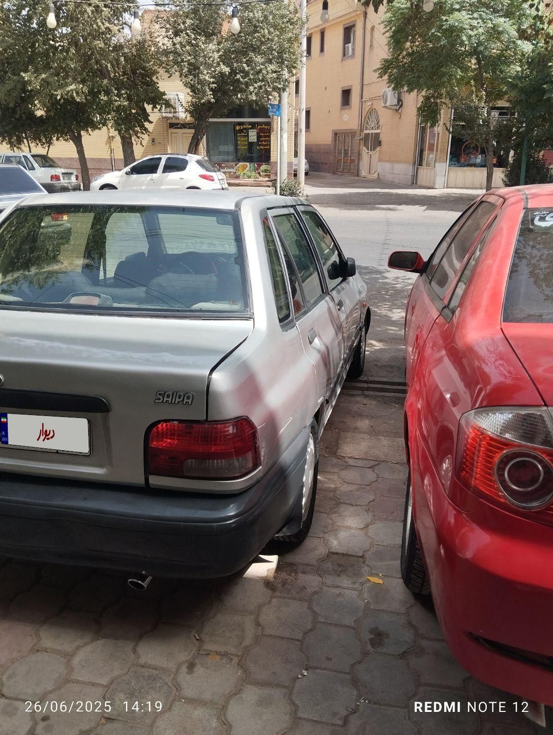 پراید صبا بنزینی - 1387