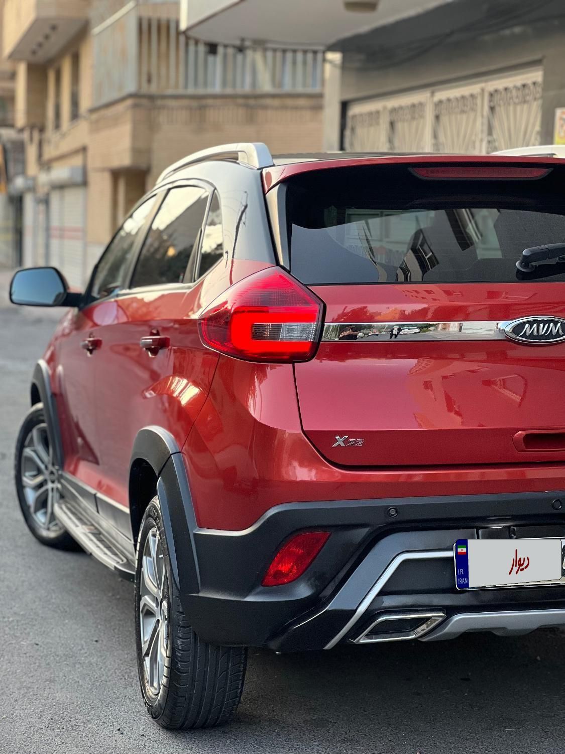 ام وی ام X22 دنده ای اسپرت اکسلنت - 1397