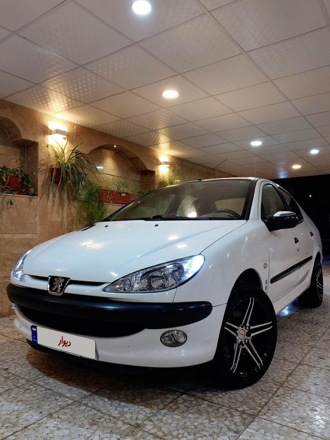 پژو ۲۰۶ صندوق دار v8 - 1390