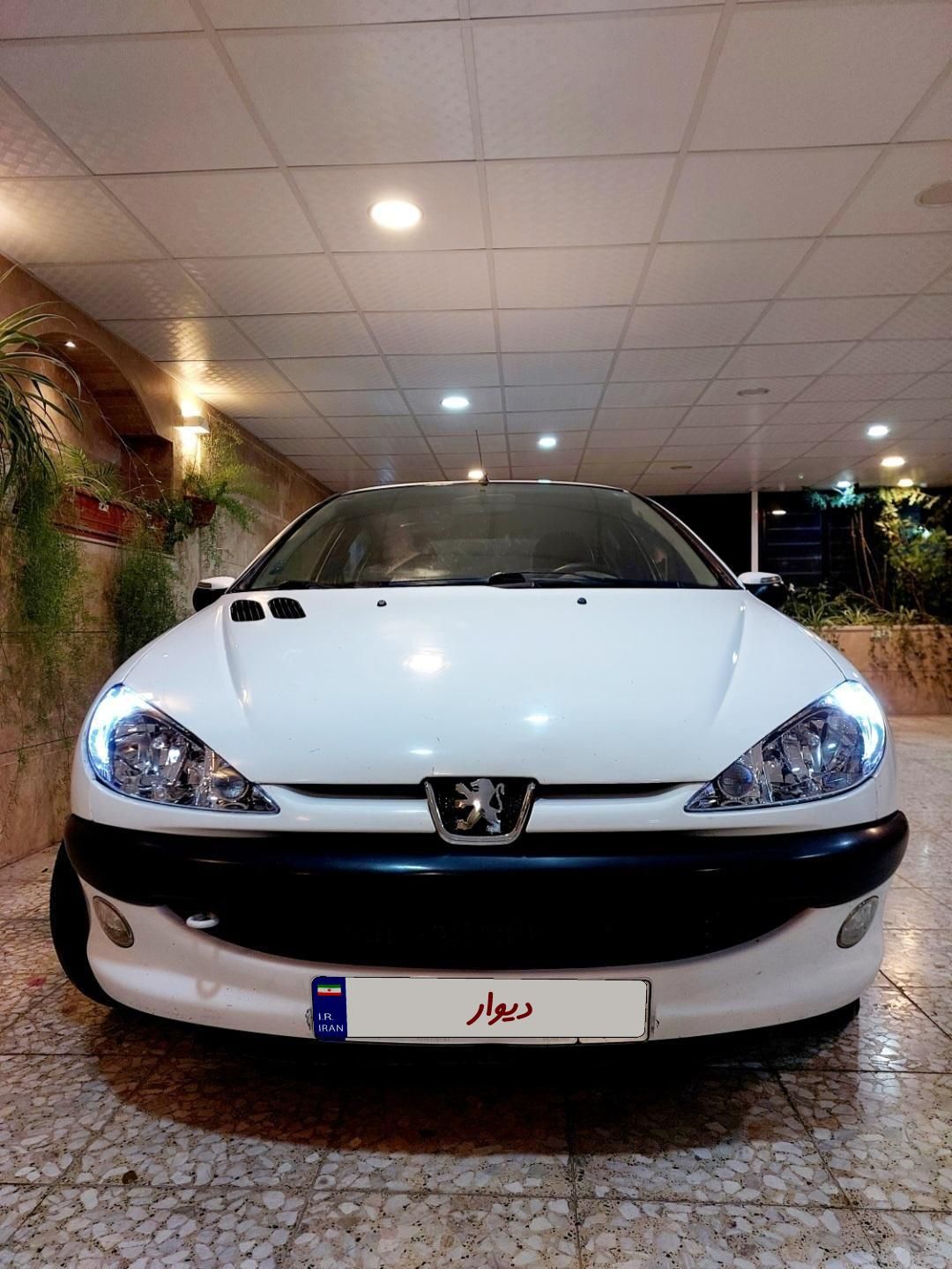 پژو ۲۰۶ صندوق دار v8 - 1390