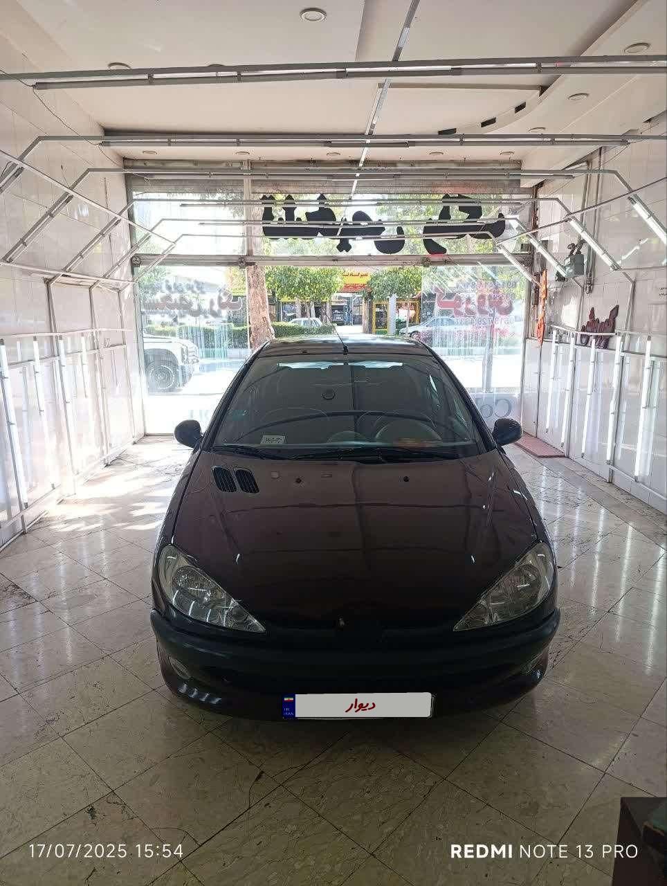 پژو ۲۰۶ صندوق دار v8 - 1386
