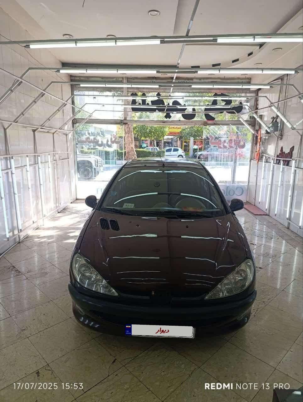 پژو ۲۰۶ صندوق دار v8 - 1386