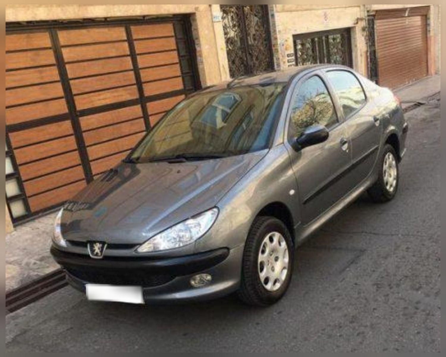 پژو ۲۰۶ صندوق دار v8 - 1395