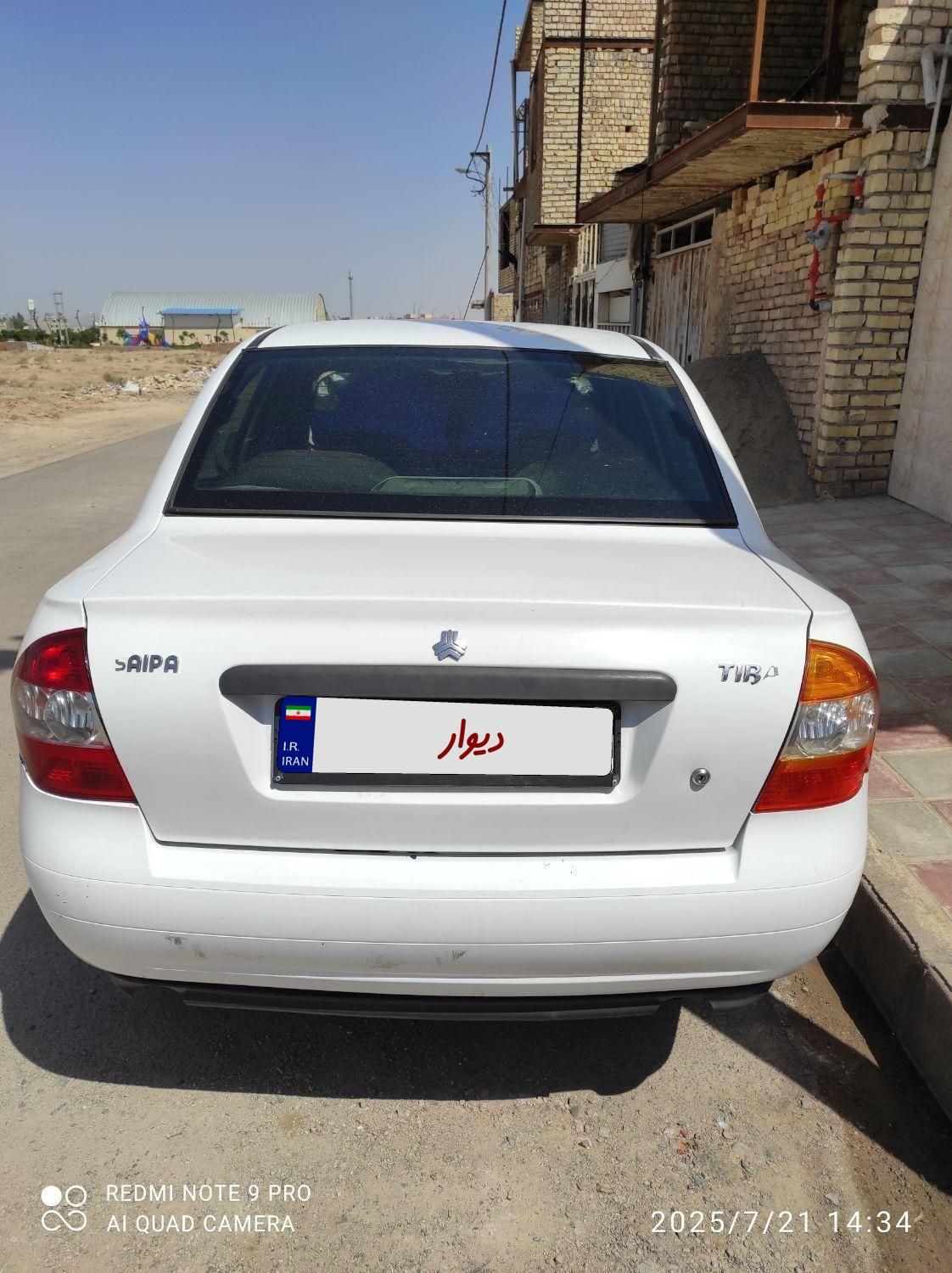 تیبا صندوق دار SX - 1396